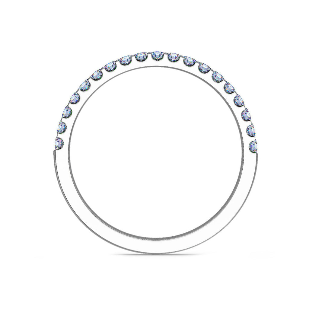 Micro Claw Set 1.5mm Half Eternity Ring